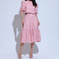 Conjunto Feminino Rosa Delicado Laise Floreari