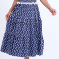 Vestido Feminino Marinho Sem Decotes Profundos Floreari