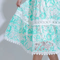 Vestido Feminino Branco Renda Guipir Festa Floreari