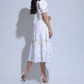 Vestido Feminino Branco Versátil Floreari