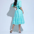 Conjunto Feminino Menta Detalhes Vazados Renda Modesta Floreari