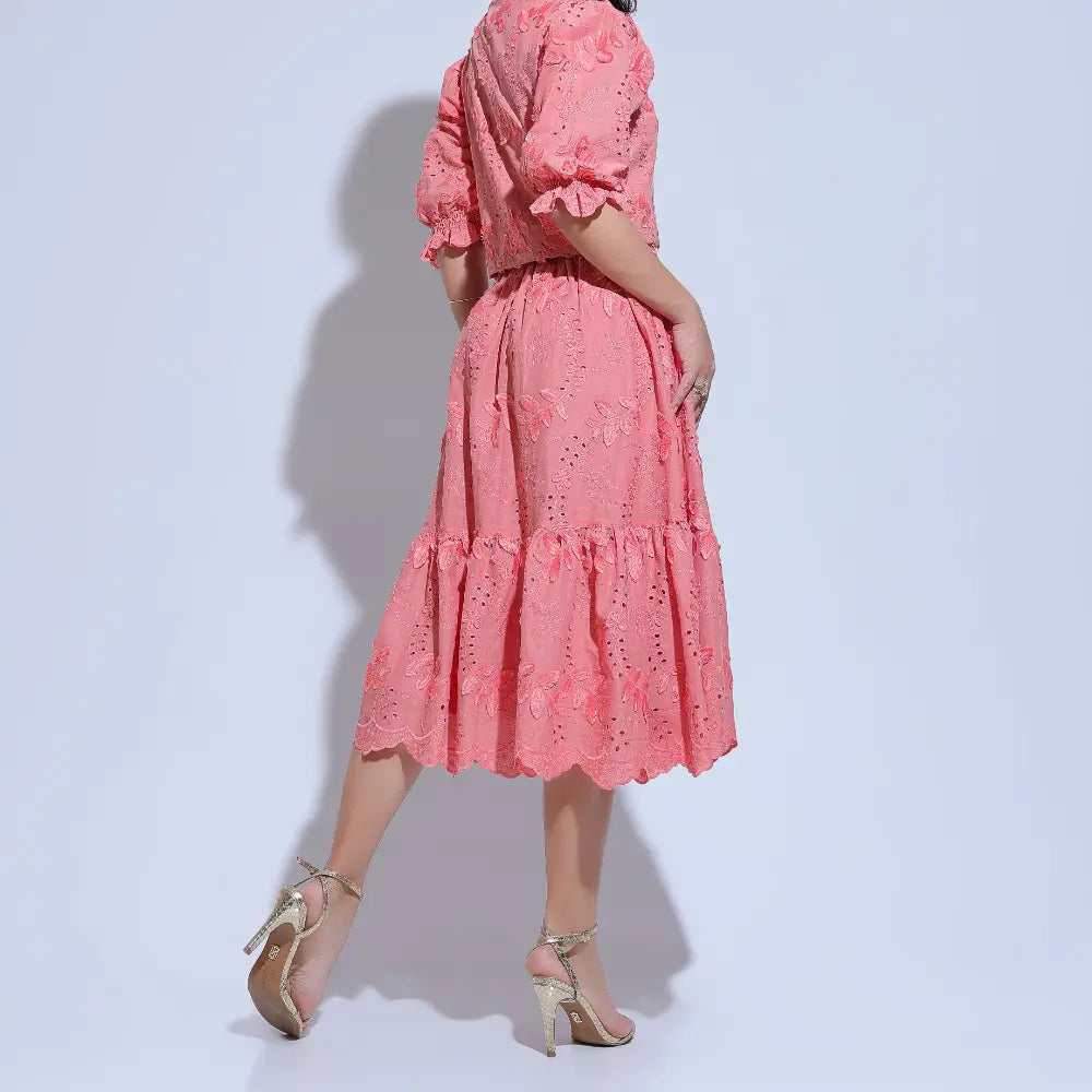 Conjunto Feminino Coral Original Floreari